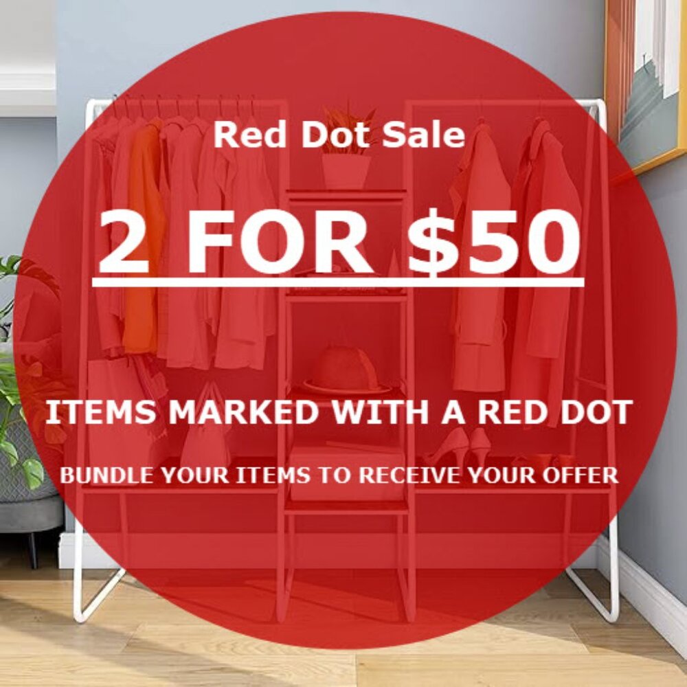 All Items Marked w/ 🔴 are 2 for $50!!!! Bundle!